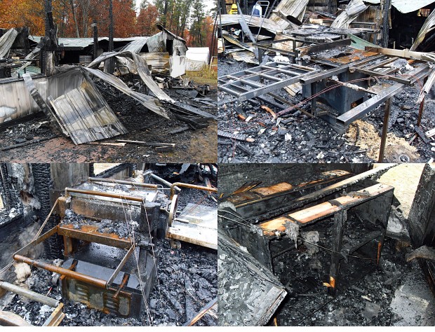 Shop fire