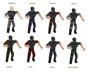 No Bugs Allowed Custom Player Skins!
