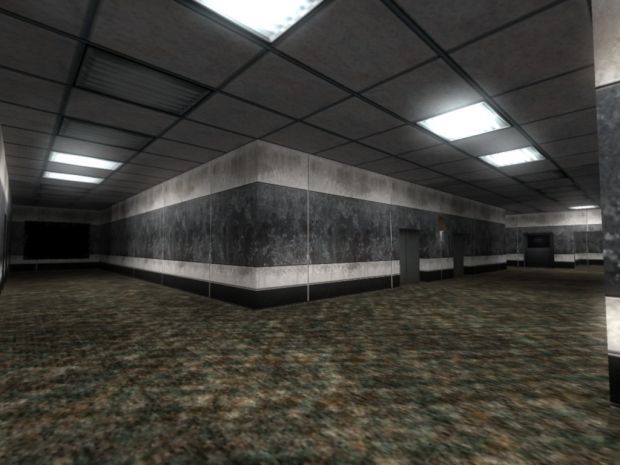 RECB map: Upper floor hallway