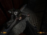Another dying position