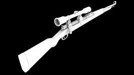 K98 German Sniper Rifle