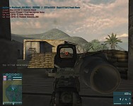 Smoke of gunpowder M4 hybrid scope