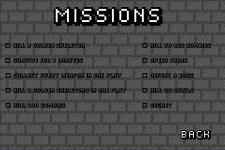 Title/Mission screens