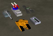 Units Of The Mod All stars Cartoon Version
