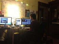 The Defective Team at the Studio