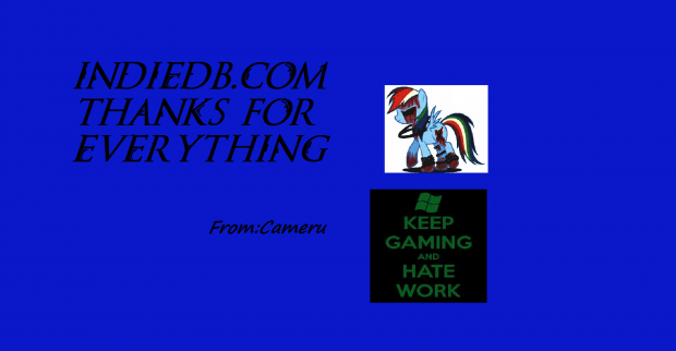 THanks IndieDB.com Staff