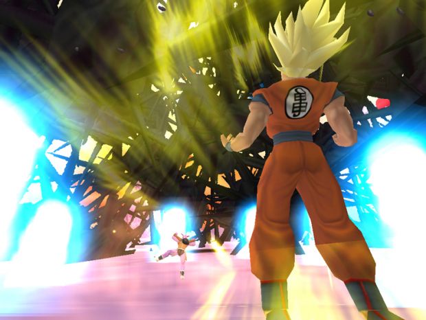 Goku & Ginyu in the spike forest