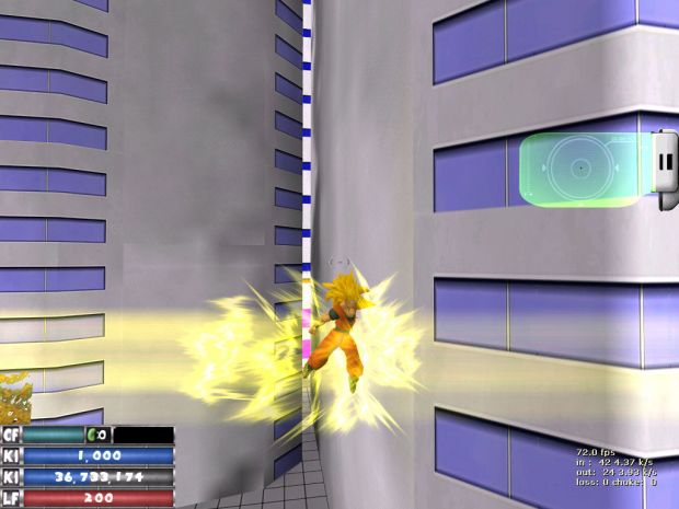 SSJ3 Goku - Swooping Right