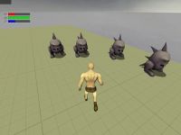Player model running at Gloob Monsters