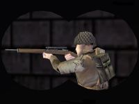 Calling an airstrike on a sniper.