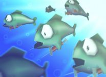 Awww cute little fishy...ohh wait
