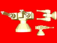 Human Big turret - Modeled - Made by: NavySEAL