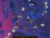 Big asteroids and ships