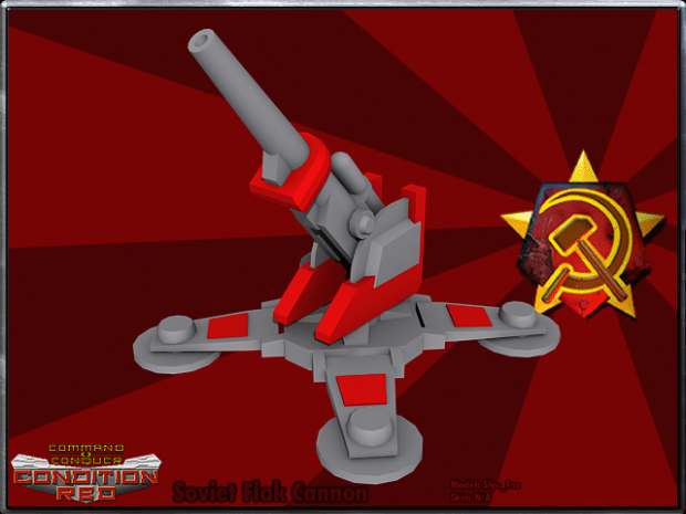 Render - Soviet Flak Cannon