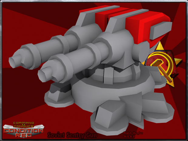 Render - Soviet Sentry Gun