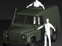 Snatch Landrover ('Sienna')