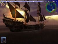 The Black Pearl - Against a Sunset