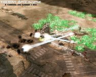 GDI mechs vs Nod bazooka troops