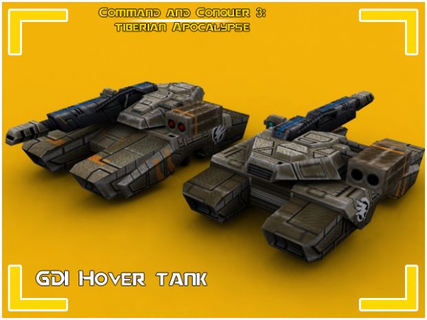 GDI Hover tank render