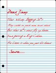  A leter from santa 