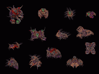 96 zerg buildings