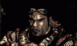 cutscene tests with early rotoscope shader
