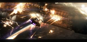 Space battle