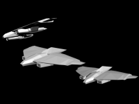 UNSC Longsword starfighter