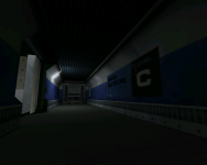 Lambda Level C Elevator Exit