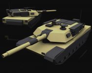 The Abrams tank (by LARS & JAMES)