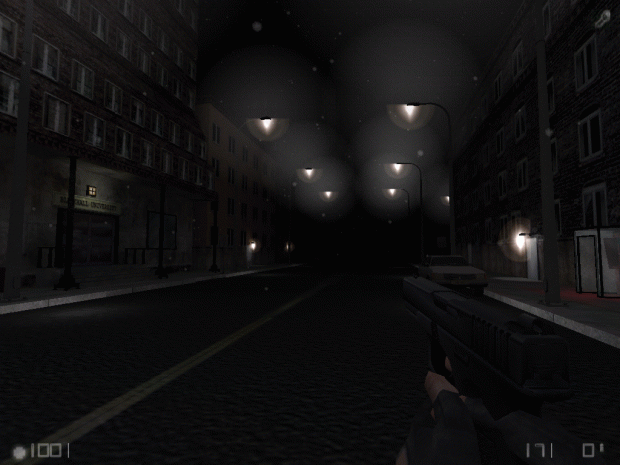 Outside New Streetlight design Display