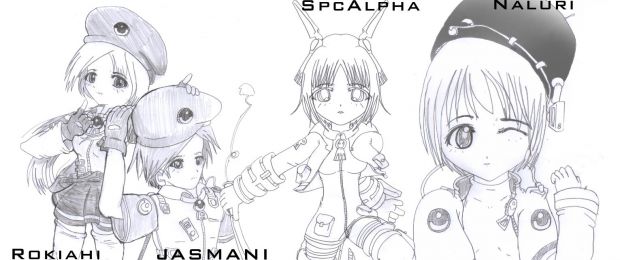 Banzai Character Art
