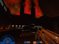regular pulse rifle view, explained for grenades