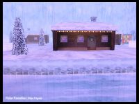 Frosty village