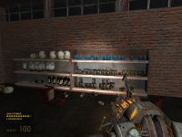 Screenshots of first level, WIP