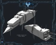 Strogg Space Ship, Final Model