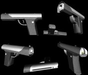 New Pistol (texturing not final)