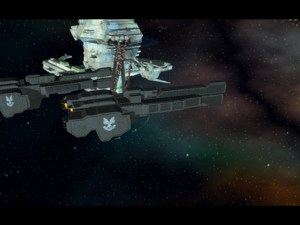 UNSC Destroyer Ingame