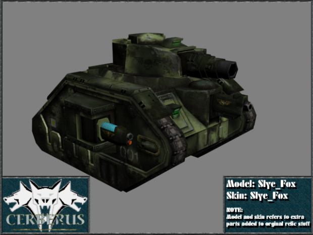 Demolisher Plasma Cannon sponsons