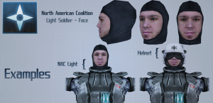 NAC - Light Soldier - Face