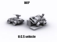 UGSV Unmanned Ground Sentry Vehicle