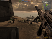 Gameplay screens