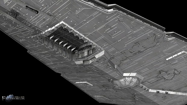 Imperial Star Destroyer Normal Map
