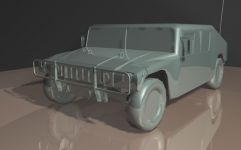 rebel humvee