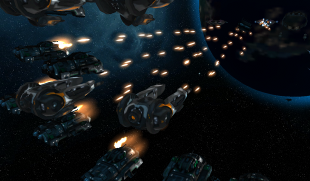 Kodiak autocannons in action