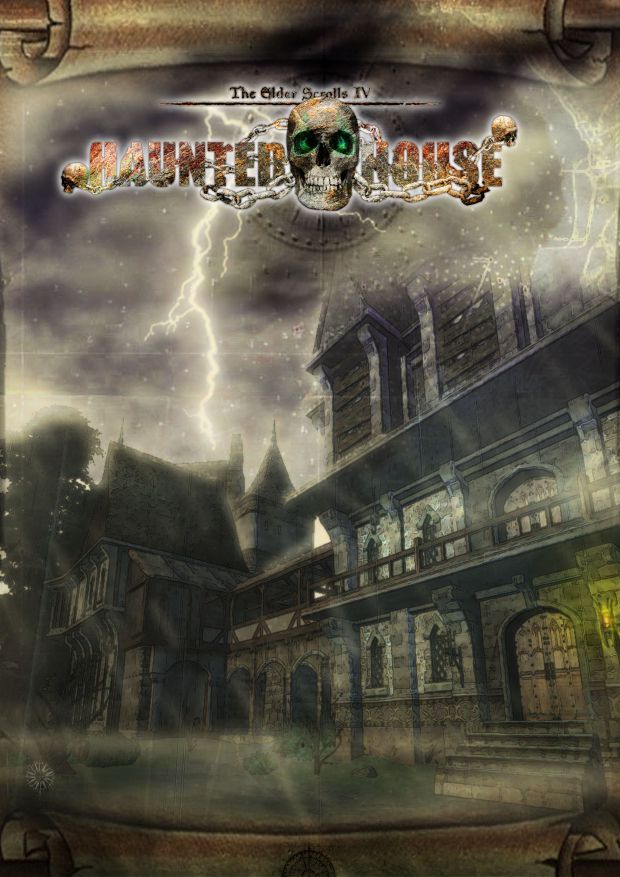 Haunted House poster (front of the haunted house)