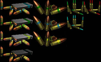 Recolored Ammo Sprites