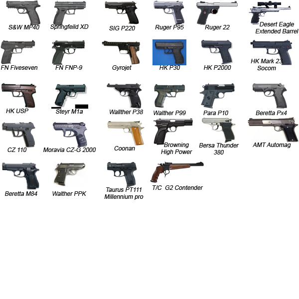 Meet the Handguns