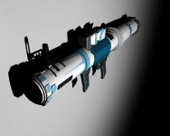 Rocket Model Textured