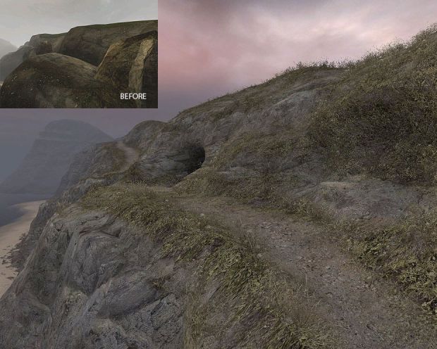 Sculpting the terrain